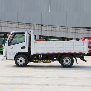 Dongfeng Top Verkoop 4X2 Gebruikt Dump Truck Kiepwagen Dumping Truck 6 7 8 Ton 6 Banden Kiepwagen Te Koop