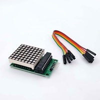 Modul Tampilan Tabung LED MAX7219 8*8 Modul Array Besar Kecerahan Tinggi Modul Tabung Digital Mikrokontroler Mini