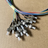 BANGBANG Pigtail de Fibra Óptica Simplex FC UPC de 12 Núcleos, 1 Metro, 0.9mm, con 3 Años de Garantía para Redes IP
