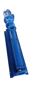 Bomba de tornillo profesional Ronice para transferencia de lodos, adecuada para centrífugas de máquinas de corte, como la Seepex Mono ZL, de conexión directa y fácil instalación. - Product Image 6