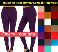 Hiver Chaud Thermique Léger Polyester Leggings Femmes Cosy Brossé Noir Collants Polaire Doublé Pieds Leggings Grande Taille