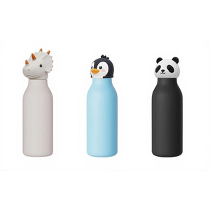 Botella <span class=keywords><strong>de</strong></span> <span class=keywords><strong>Agua</strong></span> Infantil <span class=keywords><strong>de</strong></span> Acero Inoxidable <span class=keywords><strong>de</strong></span> 12 oz con Aislamiento al Vacío, Diseño <span class=keywords><strong>de</strong></span> Animales <span class=keywords><strong>de</strong></span> Dibujos Animados, Ecológica y Bonita para Niños y Niñas, Regreso a Clases - Product Image 4