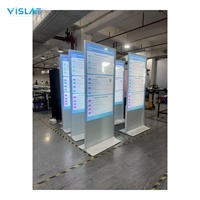 Écran d'affichage vertical LCD LED 55 pouces double OS (Windows/Android) avec contrôle CMS Cloud, qualité supérieure, vente chaude