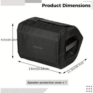 Vente directe d'usine, étuis de protection anti-poussière pour enceintes Bose S1 Pro, matériau sergé, accessoires pour enceintes - Product Image 2