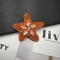 Nouvelles Appliques Coquillages 3D Faits Main avec Perles pour Vêtements, Sacs, Chapeaux et Accessoires de Couture DIY
