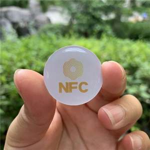 Etiqueta Adhesiva con Chip NFC Personalizada Mini RFID T5577/EM4305 para Compartir en Redes Sociales, Pagos y Control de Acceso - Product Image 3