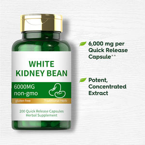 Suplemento de hierbas de fabricante de cápsulas de frijol blanco OEM de alta calidad - Product Image 2