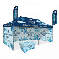 Tenda Pop Up JOFO 10X10FT 3x3m, Gazebo, Tenda Pantai, Acara, Olahraga, Pernikahan, Pesta, Promosi, Tenda Custom
