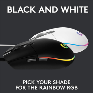 Souris de jeu Logitech G102 LIGHTSYNC Souris optique filaire 8000 DPI Rétroéclairage RVB 6 boutons programmables Ergonomique Haute précision - Product Image 2