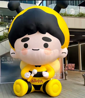 Offre Spéciale extérieur Nezha modèle de dessin animé gonflable personnages publicitaires promotionnels enfant démon