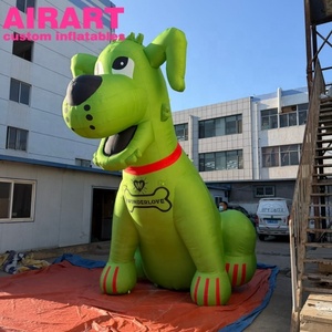 Evento Temático <span class=keywords><strong>de</strong></span> Mascotas con Animal <span class=keywords><strong>de</strong></span> Dibujos <span class=keywords><strong>Animados</strong></span> Inflable Verde Personalizado - Product Image 5