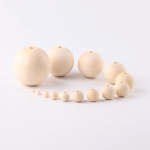6-50mm Multi-size Spacer Natural <b>Wood</b> <b>Beads</b> Charm Bracelet Jewelry Accessories - Product Image 1