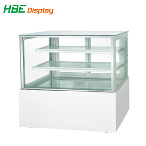 Bán chạy nhất hai lớp bánh Pastry hiển thị quầy trưng bày với giá nhà máy kính cong - Product Image 6