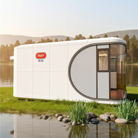 Maisons conteneurs durables, maisons préfabriquées, structures en acier, villas conteneurs avec piscine