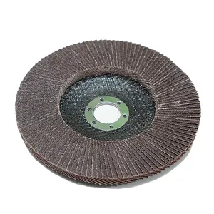 Popular size T29 150mm 6inch conical Calcined Aluminum Oxide handful and durable Abrasive Flap Disc for Stainless Steel