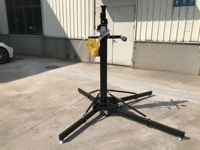Torre de elevación de armazón de aluminio Soporte de manivela Line Array Torre de elevación de manivela manual