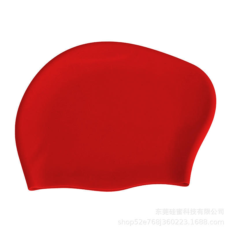 หมวกผมยาวสีแดง