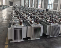 Transformateur de puissance immergé dans l'huile à enroulement en cuivre pur S11-M 500 kVA 10 kV 0,4 kV