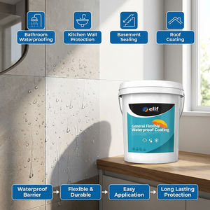 Peinture imperméable de haute qualité adaptée aux toits, aux salles de bain, aux balcons et aux sous-sols - Product Image 4