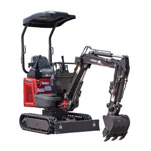 Rhinoceros Cheap Price Chinese Mini Excavator Small Digger Crawler Excavator 1ton 2 Ton New Bagger For Sale KS12-9