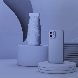 Nhà Máy Bán Buôn Xách Tay Ngoài Trời <span class=keywords><strong>Mini</strong></span> Trọng Lượng Nhẹ Giá Rẻ Ô Mặt Trời Bảo Vệ UV Bảo Vệ <span class=keywords><strong>Mini</strong></span> 6K 6 Gấp Ô Mặt Trời - Product Image 2