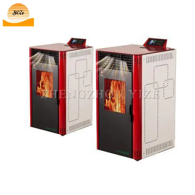 Familie Type Biomassa Pellet Verwarming Oven Milieubescherming Verwarming Kachel Automatische Intelligente Warmte Oven