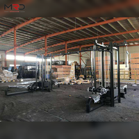 Máquina Profesional de Entrenamiento Funcional con Cable Cruzado, Equipo de Fuerza para Gimnasio Comercial: Lat Pulldown, Row Pull Up
