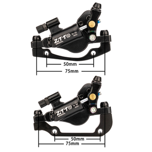 ZTTO-pinza de freno de disco hidráulico para bicicleta de montaña, Cable de Control frontal y trasero, freno de aceite de 2 pistones, nueva línea de tracción, 2022 - Product Image 3