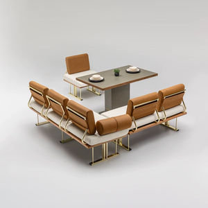 Conjunto de Muebles de Jardín Modernos para Exteriores, Estructura de Aluminio, Tela, Sofá Modular para 6 Personas, Resistente a la Intemperie - Product Image 5