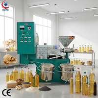 Presse à huile automatique BOKE, capacité 300-350 kg/h, pour l'extraction d'huile de sésame, de noix de coco, de graines de moutarde et d'arachides, 380V