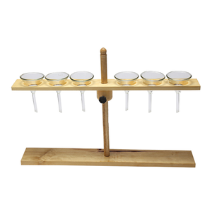 Soporte de Madera para Embudos de Separación, Instrumentos de <span class=keywords><strong>Laboratorio</strong></span> - Product Image 1