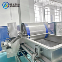 Automatische productielijn voor fruit en groenten met aangepaste capaciteit, voorbewerking en vibratie.