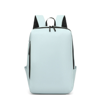 Mochila para Portátil de Estilo Minimalista, Material de Poliéster Suave, Gran Capacidad, para el Trabajo Diario