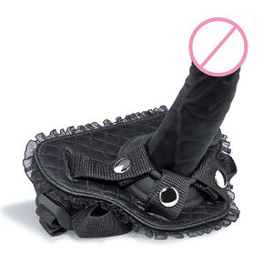 Реалистичный носимый дилдо-пояс с пластиковым пенисом и роскошным дизайном для лесбийской интимной близости и игр - Product Image 1