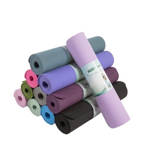 <span class=keywords><strong>Tapis</strong></span> de <span class=keywords><strong>yoga</strong></span> TPE écologique, insonorisant, antichoc, antidérapant, épaissi, épaisseur 6/8/10 mm, taille 183x61 cm/68 cm, pour <span class=keywords><strong>yoga</strong></span> chaud, pilates, fitness - Product Image 1