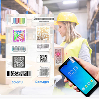 Collecteur de données PDA industriel M81 Android 12, scanner de codes-barres 1D 2D robuste avec écran de 6,2 pouces pour la logistique et l'inventaire