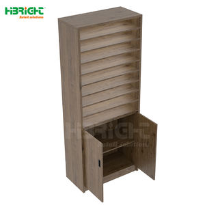 Étagère vitrine de supermarché innovante avec étagères réglables et design de boîte à lumière inférieure - Product Image 5