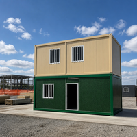 Maison conteneur préfabriquée démontable 10ft 20ft 40ft – Bureau de chantier modulaire portable – Habitation préfabriquée