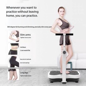Ventes Flash : Machine d'exercice <span class=keywords><strong>vibrante</strong></span> <span class=keywords><strong>pour</strong></span> remodeler le corps, Plateforme <span class=keywords><strong>vibrante</strong></span> avec poignées, Équipement de fitness <span class=keywords><strong>pour</strong></span> femmes et hommes - Product Image 5