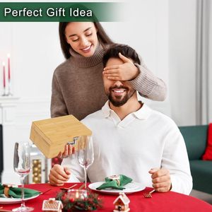 <strong>Wooden</strong> <strong>Storage</strong> <strong>Box</strong> Tray Set, Bamboo Stash <strong>Box</strong> Secret with Combination Lock, Herb Stash <strong>Box</strong> All Accessories - Product Image 4