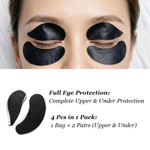 Parches Oculares Anti-UV Personalizados Reutilizables, Parche Negro para Debajo <span class=keywords><strong>de</strong></span> los Ojos, Máscara Ocular <span class=keywords><strong>de</strong></span> Silicona Reutilizable para Extensiones <span class=keywords><strong>de</strong></span> <span class=keywords><strong>Pestañas</strong></span> con Luz UV LED - Product Image 4