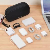 Sac de rangement pour câbles électroniques résistant à l'eau, accessoires numériques, pour cordon, téléphone, Airpods, clé USB