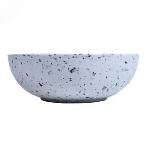 Nordic Style Spotted Bowls Household Melamine Salad Bowl Creative Special Design for Party Gift Restaurant Use