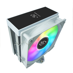 Кулер для процессора с дисплеем температуры, ARGB, LGA 1700, AMD, воздушный, с возможностью нанесения логотипа, для ПК - Product Image 2