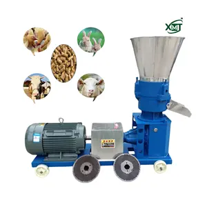 Máquina de pellets de alimentación de conejos, máquina de fabricación de pellets de cultivo, máquinas de pellets de alimentación para granjas avícolas