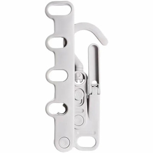 Perchero plegable de cinco orificios con gancho, portátil para viajes, dormitorios, hoteles, uso en interiores, organizador de ropa - Product Image 4