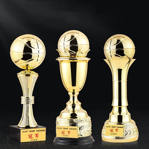 Troféus esportes metal personalizado prata ouro futebol futebol golfe prêmios troféu personalizado exclusivo medalhas placas - Product Image 4