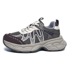 Zapatillas Deportivas de Plataforma con Cordones para Mujer, Tendencia 2026, Ligeras, Cómodas, Antideslizantes, con Suela Gruesa de Goma, Casuales - Product Image 6