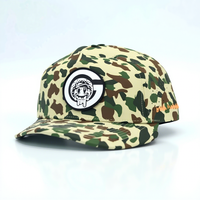 Gorra de Béisbol Personalizada de 5 Paneles, Impermeable, con Logotipo de PVC, Gorras de Golf con Cuerda Cortada a Láser, de Poliéster, para Clubes y Empresas