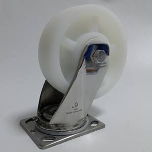 Roue pivotante robuste <span class=keywords><strong>CMCL</strong></span> 4 pouces 6 pouces, roue pivotante en acier inoxydable SUS304 de 5 pouces - Product Image 2